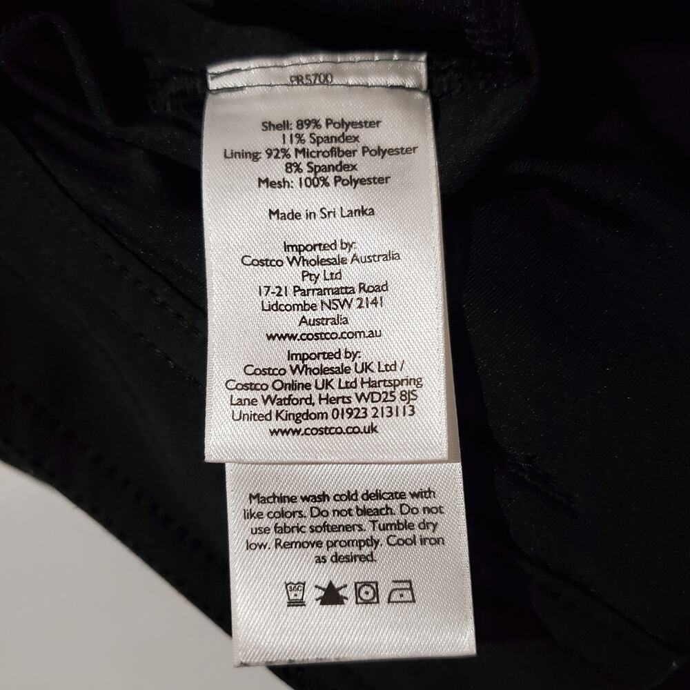 Eddie Bauer Adventure Active Stretch Skort Womens Size 8 Black Sport Hiking Golf - Picture 8 of 12